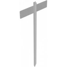 Drive-in rod#made of 40-mm T-bar#for signposting parking lots
