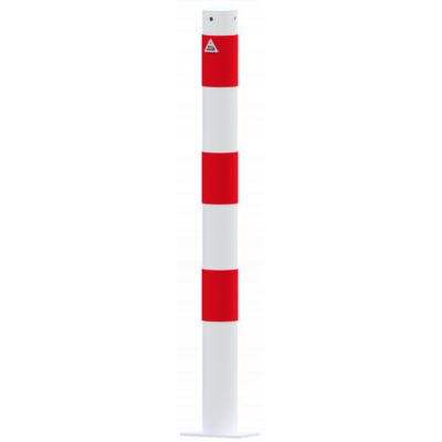 Barrier posts#Steel tube Ø 76 x 2,6 mm#stationary, to be fixed by plugs