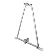 Mobile fence stand
