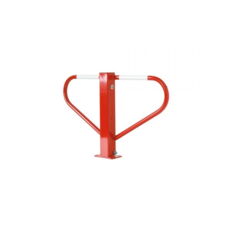 Car-park barrier foldable#with triangular lock#self-engaging lock