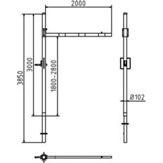 Height restriction barrier