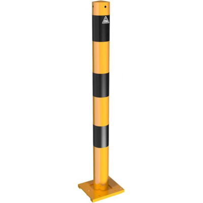 Barrier posts#detachable, removable#yellow / black