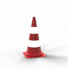 Traffic cone#red