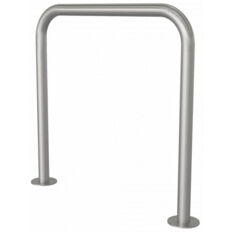 Stainless steel hoop#Ø 48 mm#to be fixed by plugs