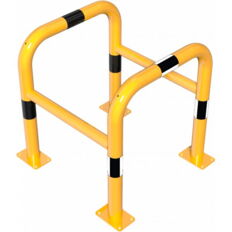 Anti-nudge hoop for posts