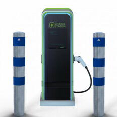 Impact protection bollards#as e-charging post protection