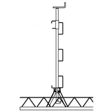 Filigree ceiling railing