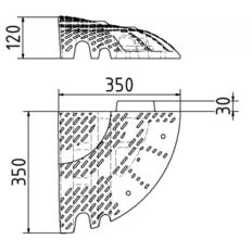 Curb ramp