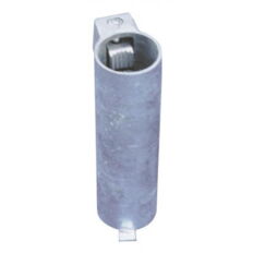 Ground socket with#arresting mechanism#for Ø 60 / Ø 76 mm#tube posts