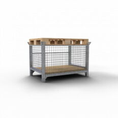 GS tested pallet #1.05 m x 0.68 m #DP suitable for flat pallets