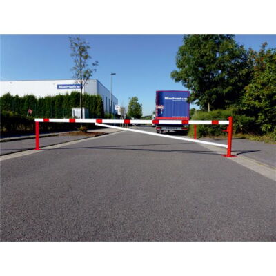 Swing barrier#with bracing tube and#pull rope reinforcement