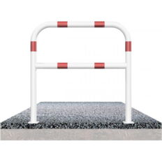 Hoop of steel tube#Ø 60 x 2,5 mm#with cross bar#to be fixed by plugs