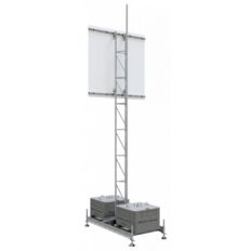 Mounting device# for various advertising board sizes