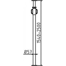 Euro formwork prop of class B