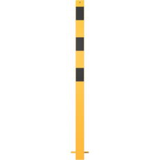 Barrier post#steel tube 70 x 70 mm#yellow / black