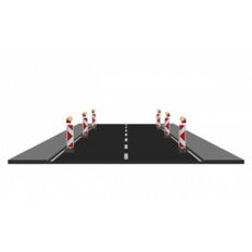 Signal light for traffic panels #acc. TL#POWERNOX