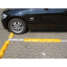 Park and guide barrier#recycled material