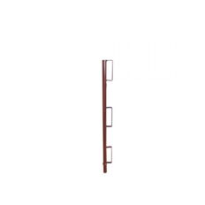 Guard-railing post Ø 33.7 mm#for folding scaffold trestle "Compakt S"