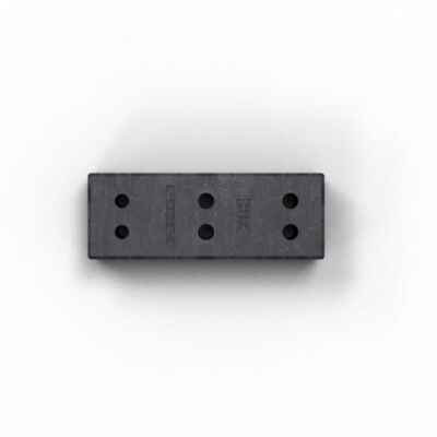 Base plate of plastic
