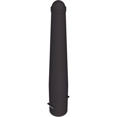 Ornamental bollard#steel tube Ø 168 / 96 mm