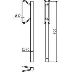 Bicycle rack - Individual stands