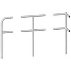 Protective railing#Steel tube Ø 48 mm