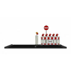 Turn traffic panel type NOX