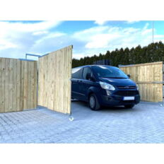 Wooden wall #made of 20 mm thick solid wood