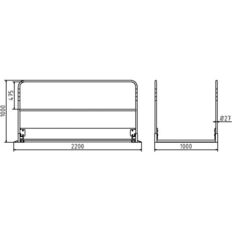 Wooden #trench bridge