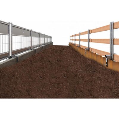 Guard-railing post #made of Ø 48 mm tube