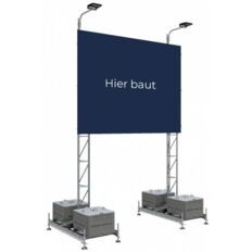 Concrete set-up device