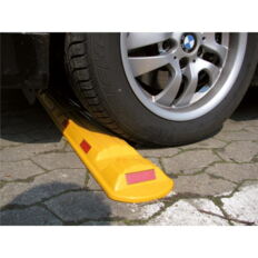 Park and guide barrier#recycled material