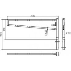 Swiveling gates