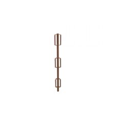 Guard-railing post Ø 33.7 mm#for folding scaffold trestle "Compakt S"