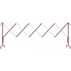 Folding barrier