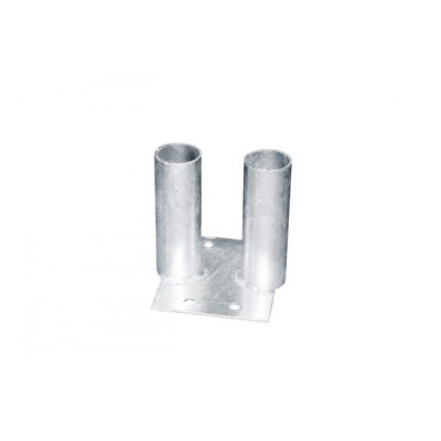 Connecting plate#to connect 2 fences