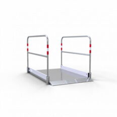 Aluminium and steel #trench bridge