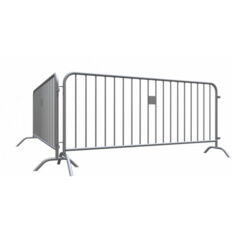 Crowd barrier type U