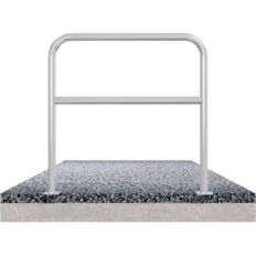 Hoop of steel tube#Ø 48 x 2,5 mm#with cross bar#for plugging down