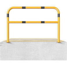 Protective bar made of steel tubing#Ø 60 x 2.5 mm#with crossbar