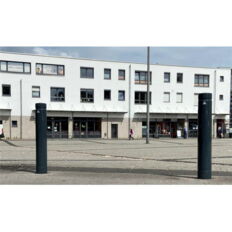 Bollard of aluminium#Ø 120 mm