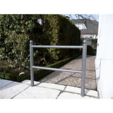 Bicycle lean-on hoop#with flat or ball head