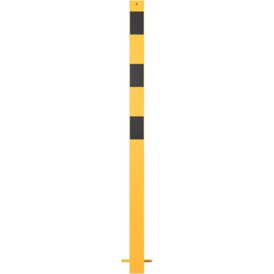 Barrier post#steel tube 70 x 70 mm#yellow / black