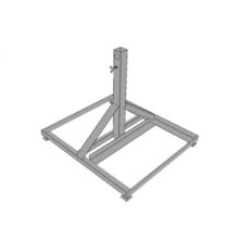 Sign stand according to TL #type CROSSING