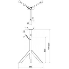 Scaffolding stand