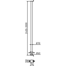 Trench shoring „Perfect“#Ø 60 mm
