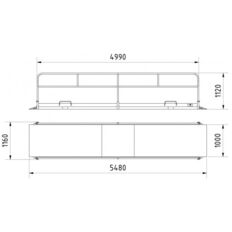 Aluminium#trench bridge