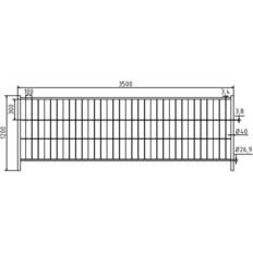 Mobile fence #"Standard"