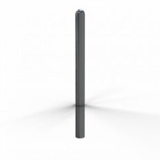 Ornamental bollard#steel tube Ø 102 mm