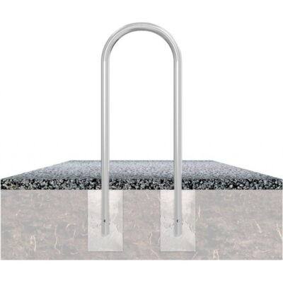 Round hoops of steel tube#Ø 48 mm x 2,5 mm#for casting in concrete